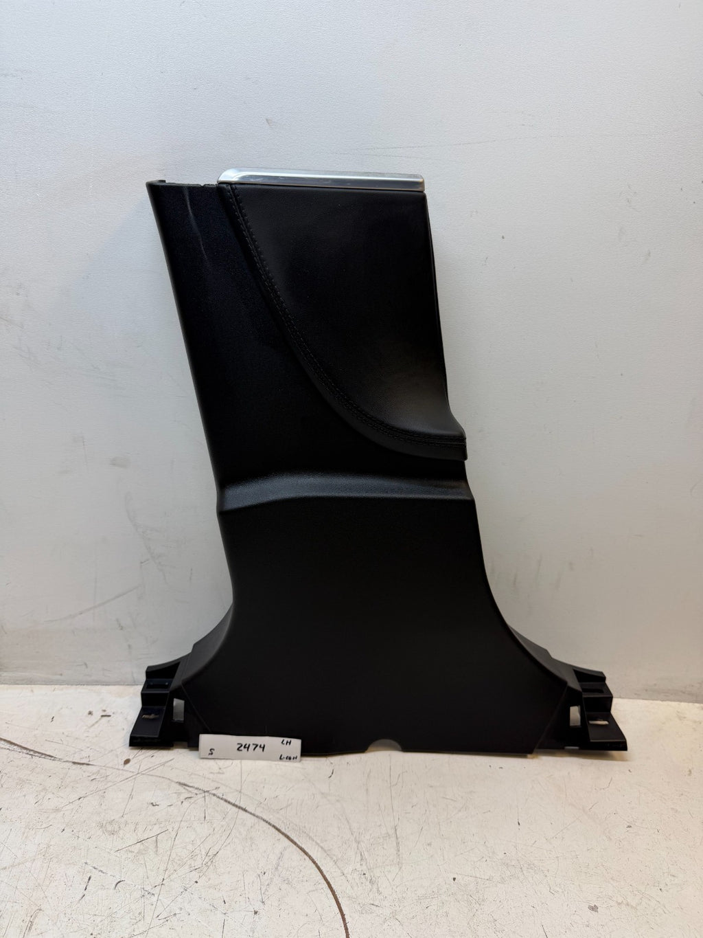2012-15 Tesla Model S Driver Side Lower Center B-Pillar Trim Panel 1002523-08-C