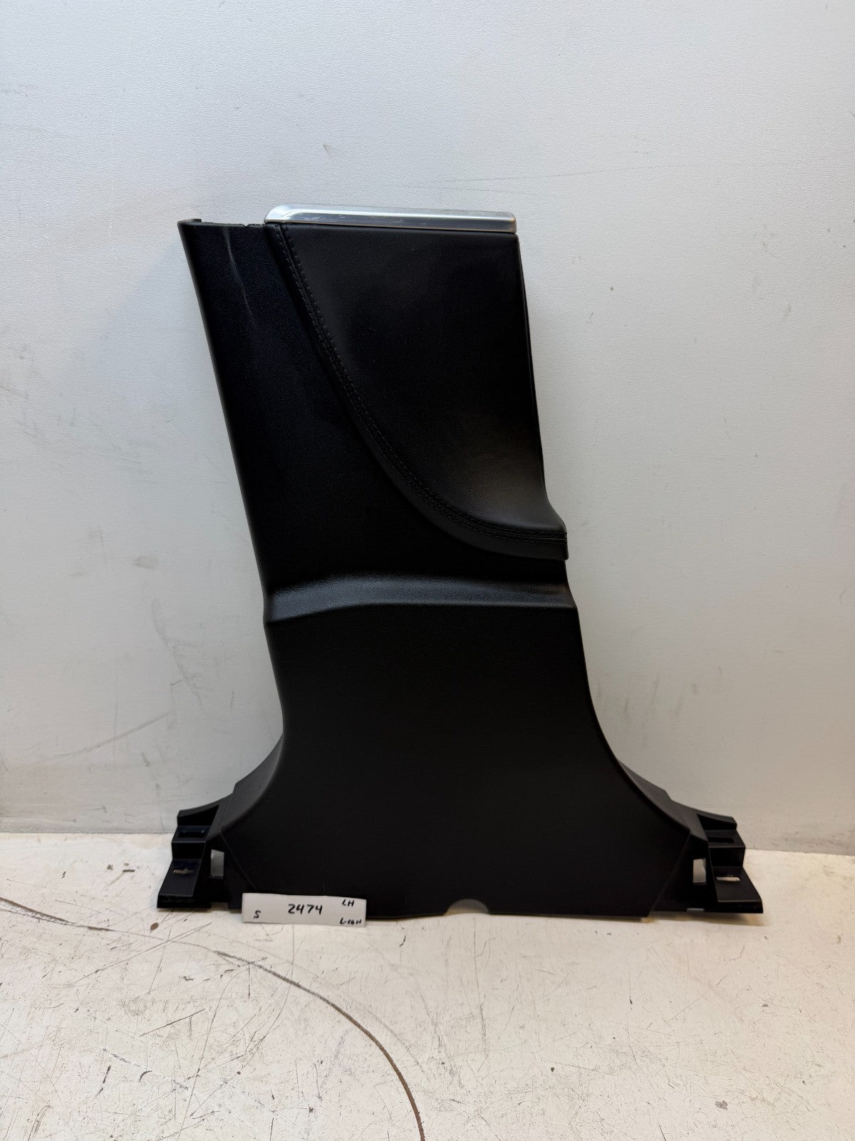 2012-15 Tesla Model S Driver Side Lower Center B-Pillar Trim Panel 1002523-08-C