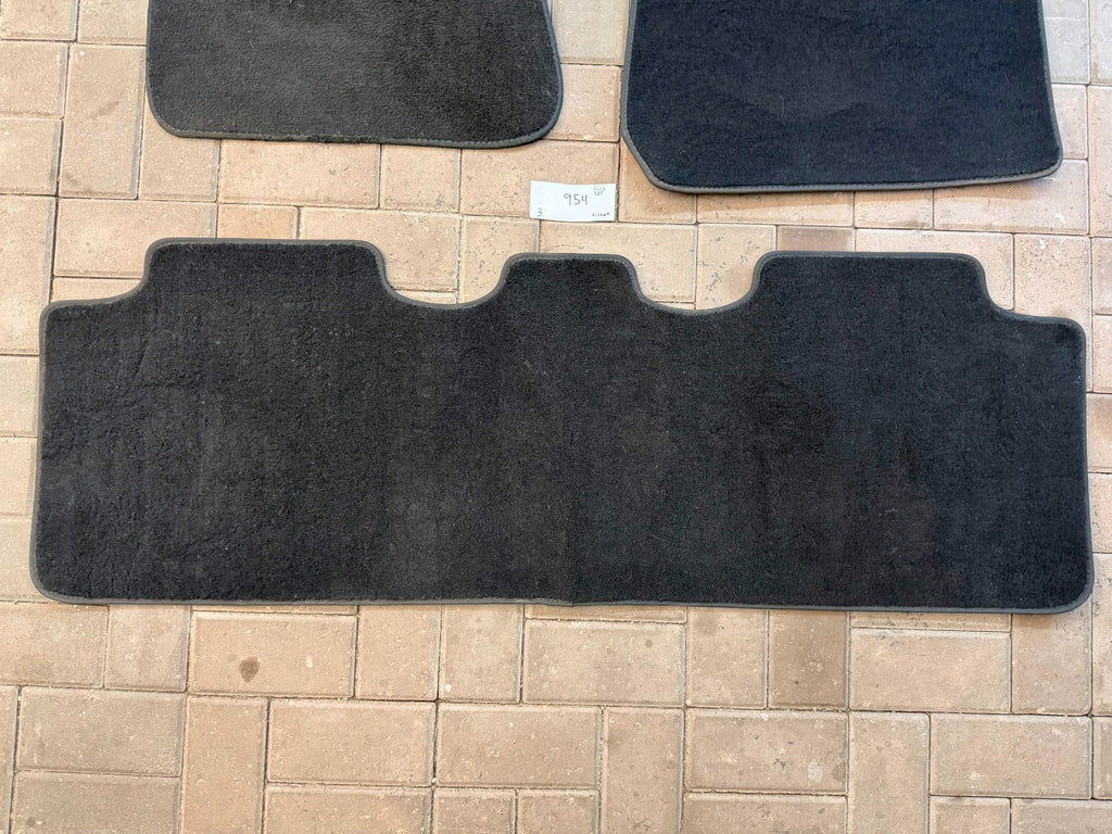 2017-2023 Tesla Model 3 All Weather Floor Mat Set of 3 Black carpet
