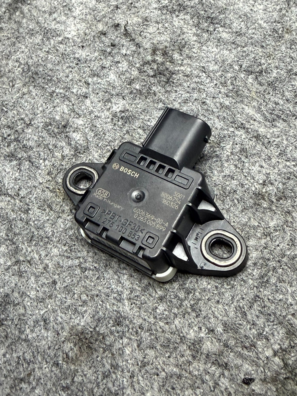 ♦️12-20 TESLA MODEL S YAW RATE STABILITY SENSOR CONTROL MODULE OEM, 6006369-00-A