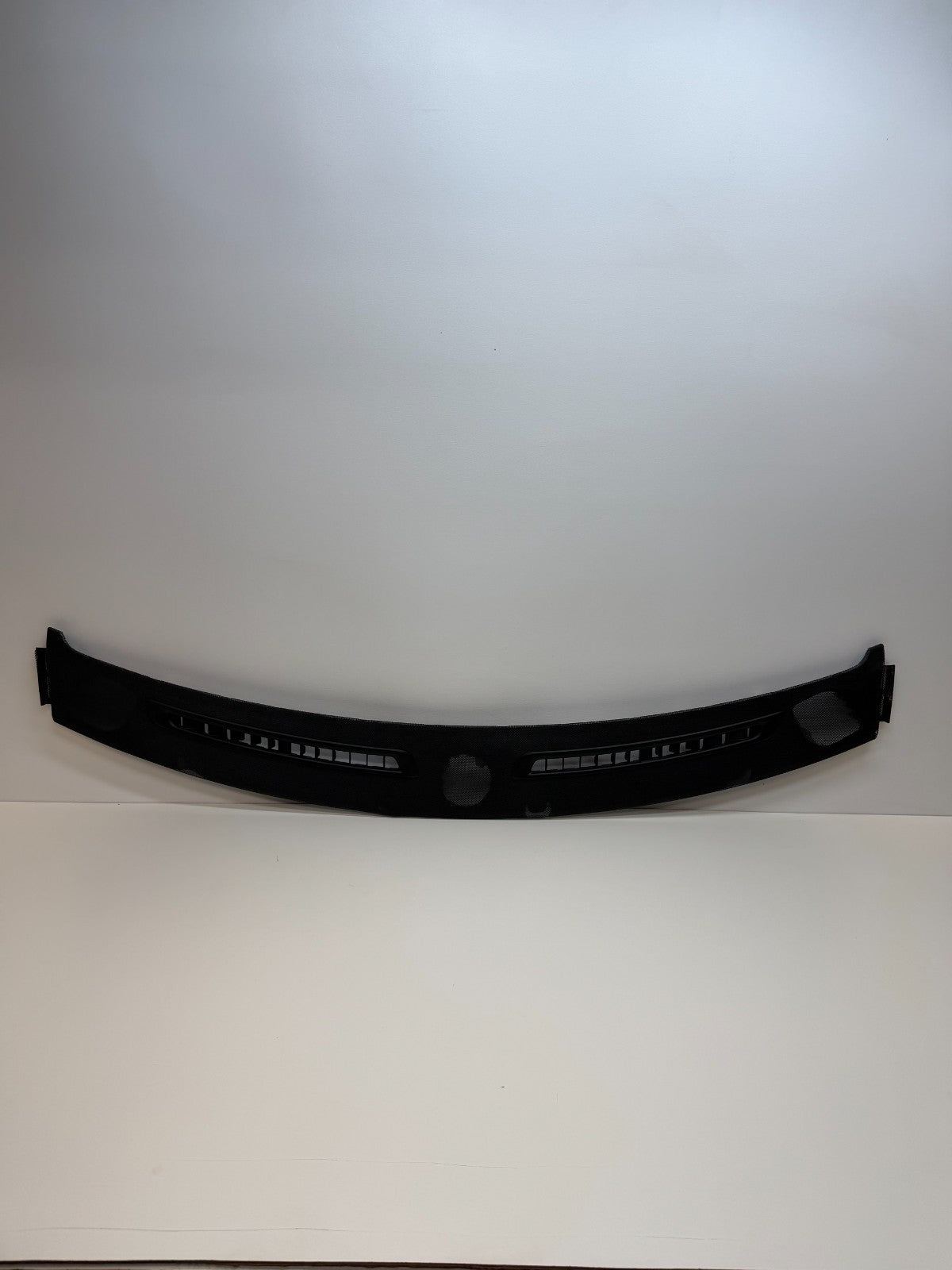 12-20 Tesla Model S Front Windshield Dash Defroster Cowl Vent Trim Panel