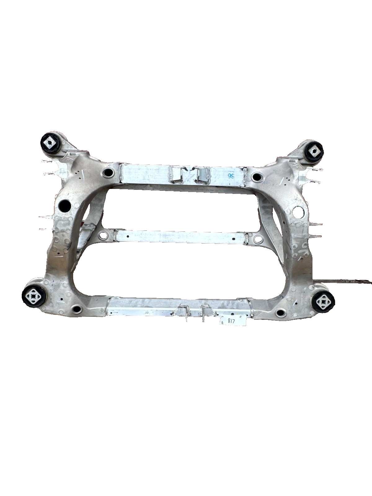 2012 - 2020 TESLA MODEL S REAR SUBFRAME CROSSMEMBER CRADLE OEM, 1009826-00-A
