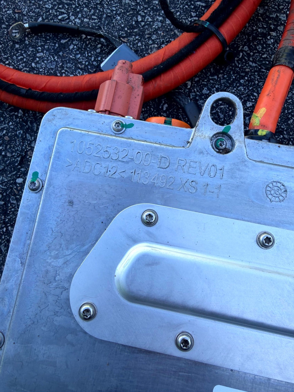 ♦️12-20 TESLA MODEL S ONBOARD BATTERY CHARGER CHARGING UNIT OEM, 1066510-02-A