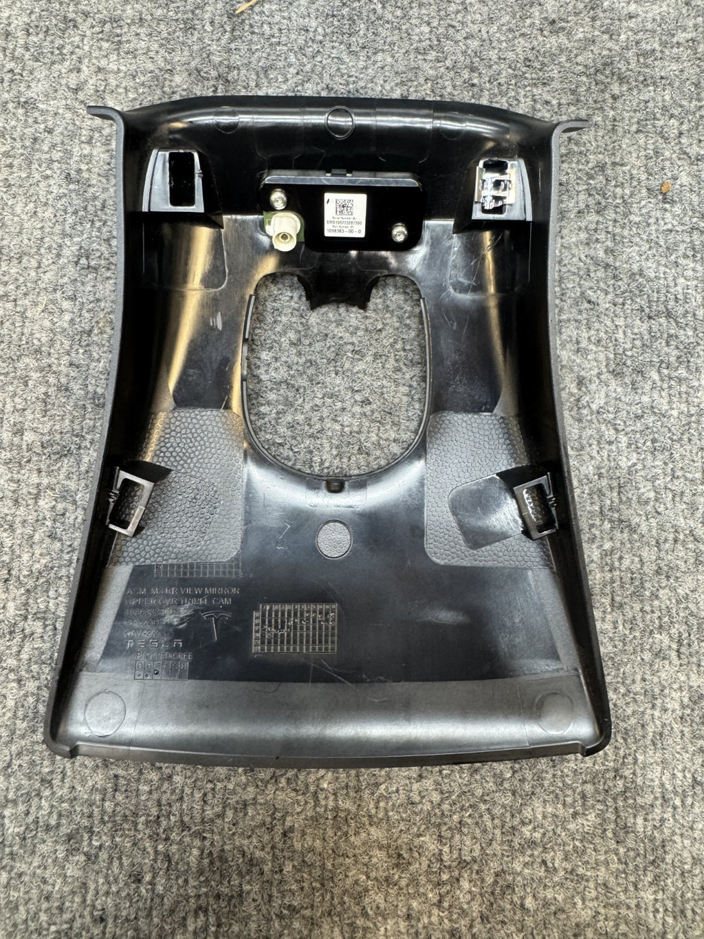 2017-2023 TESLA MODEL 3 WINDSHIELD REAR VIEW INTERIOR CAMERA TRIM OEM 109838300D