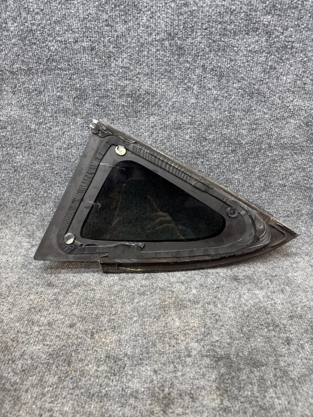 2017 – 2023 TESLA MODEL 3 REAR RIGHT SIDE QUARTER WINDOW GLASS OEM, 43R-004529