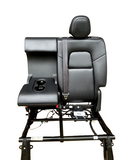 2020-2024 TESLA MODEL Y REAR LEFT UPPER SEAT CUSHION W/ FRAME OEM, 1494881-00-B