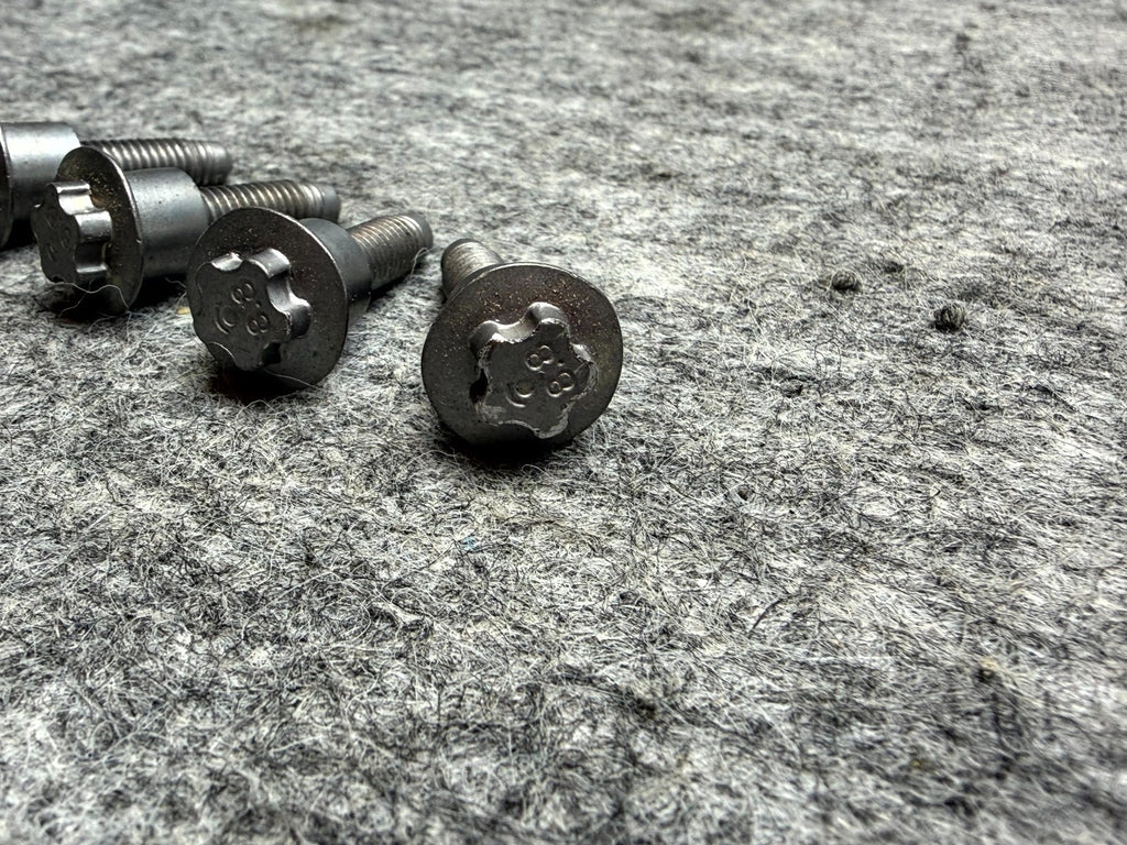 ♦️2017 - 2023 TESLA MODEL 3 EXTERNAL BATTERY BOLT NUT SET OF 4 OEM