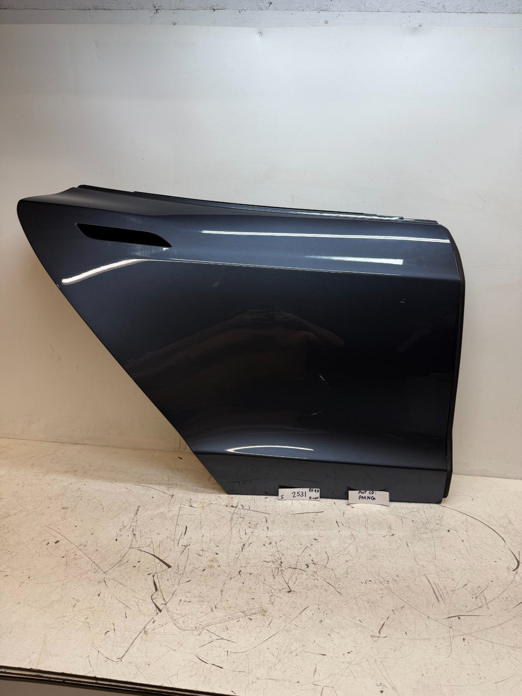 2012-2020 Tesla Model S Rear Right Passenger Side Door Shell Panel OEM
