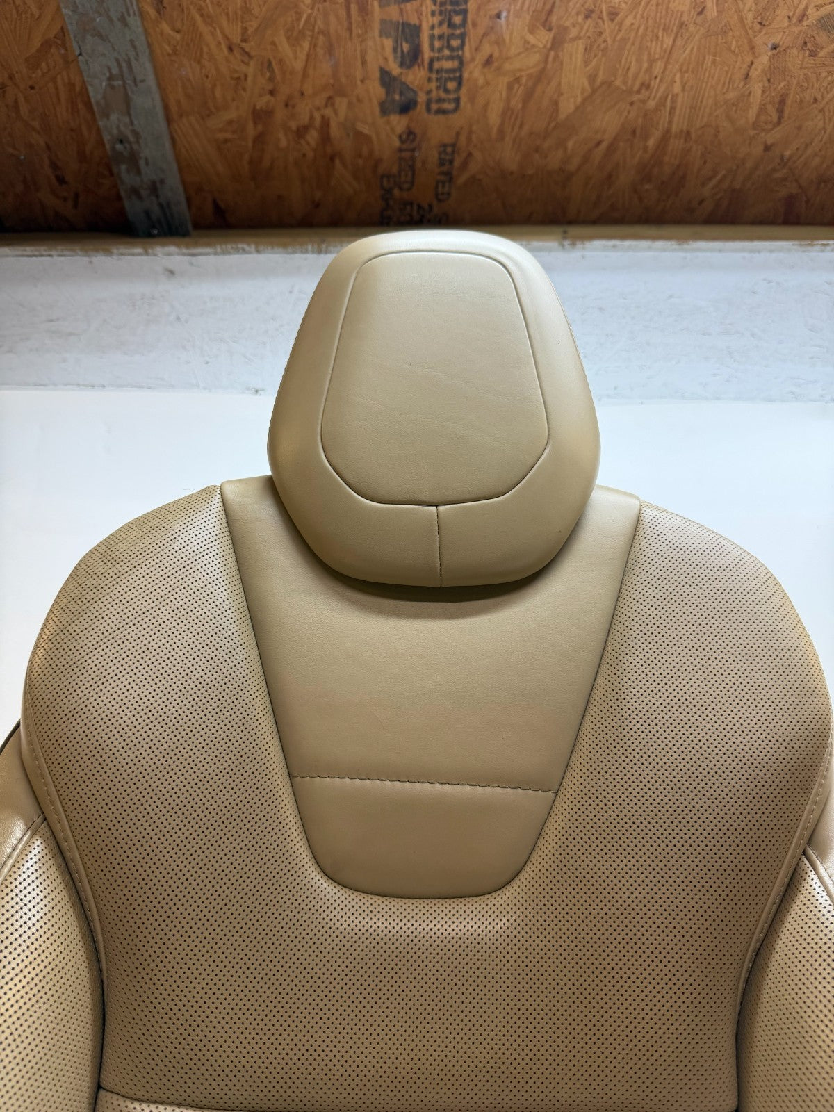 2016-2020 TESLA MODEL X FRONT RIGHT PASSENGER SIDE SEAT LEATHER