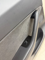 2020-2024 Tesla Model Y Rear Left Driver Interior Door Panel Black 1497296-91-B