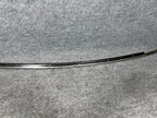 2016-2020 Tesla Model X Front Right Upper Door Window Molding OEM, 1128872-00-G