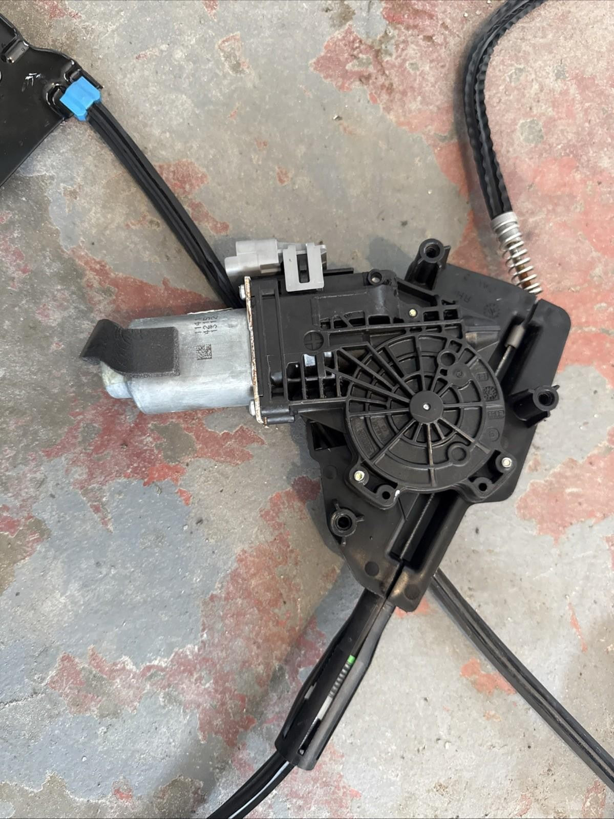 ♦️12-20 TESLA MODEL S FRONT RIGHT WINDOW REGULATOR W/ MOTOR OEM, 6006651-00-G