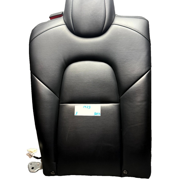 2017-2023 TESLA MODEL 3 REAR RIGHT UPPER BACK SEAT BLACK OEM, 1452806-98-A