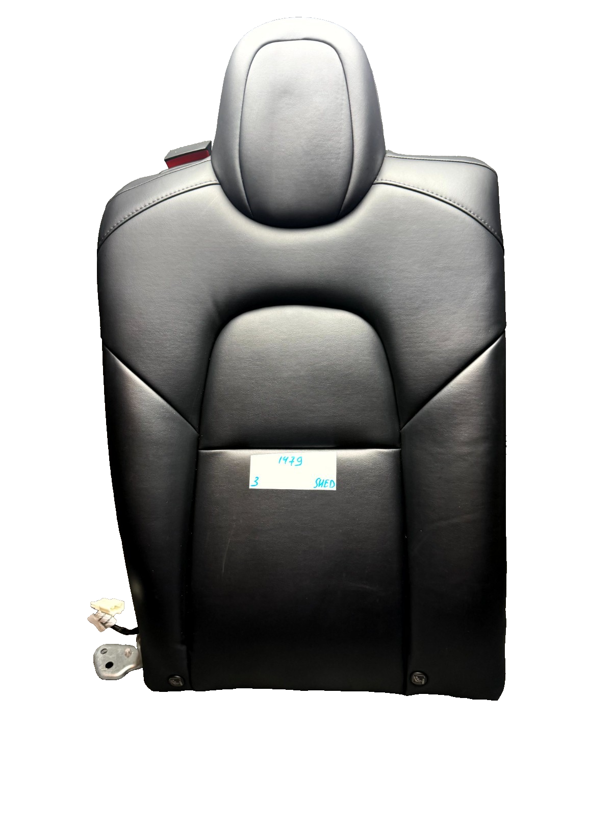 ♦️2017-2023 TESLA MODEL 3 REAR RIGHT UPPER BACK SEAT BLACK OEM, 1452806-98-A