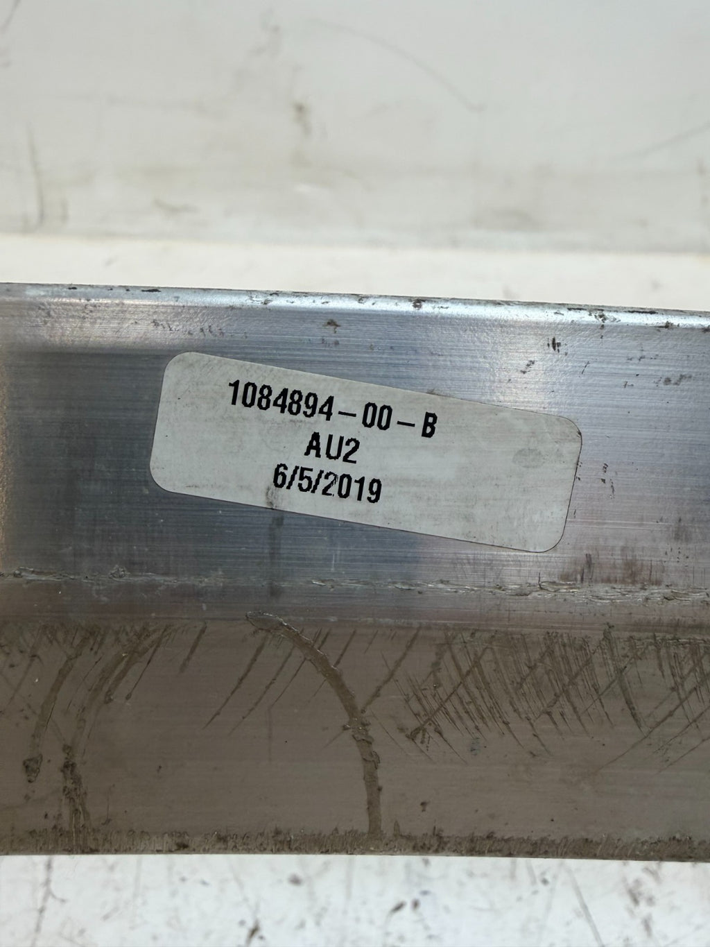 2017-2023 Tesla Model 3 Front Bumper Impact Reinforcement Bar OEM 1084894-00-B