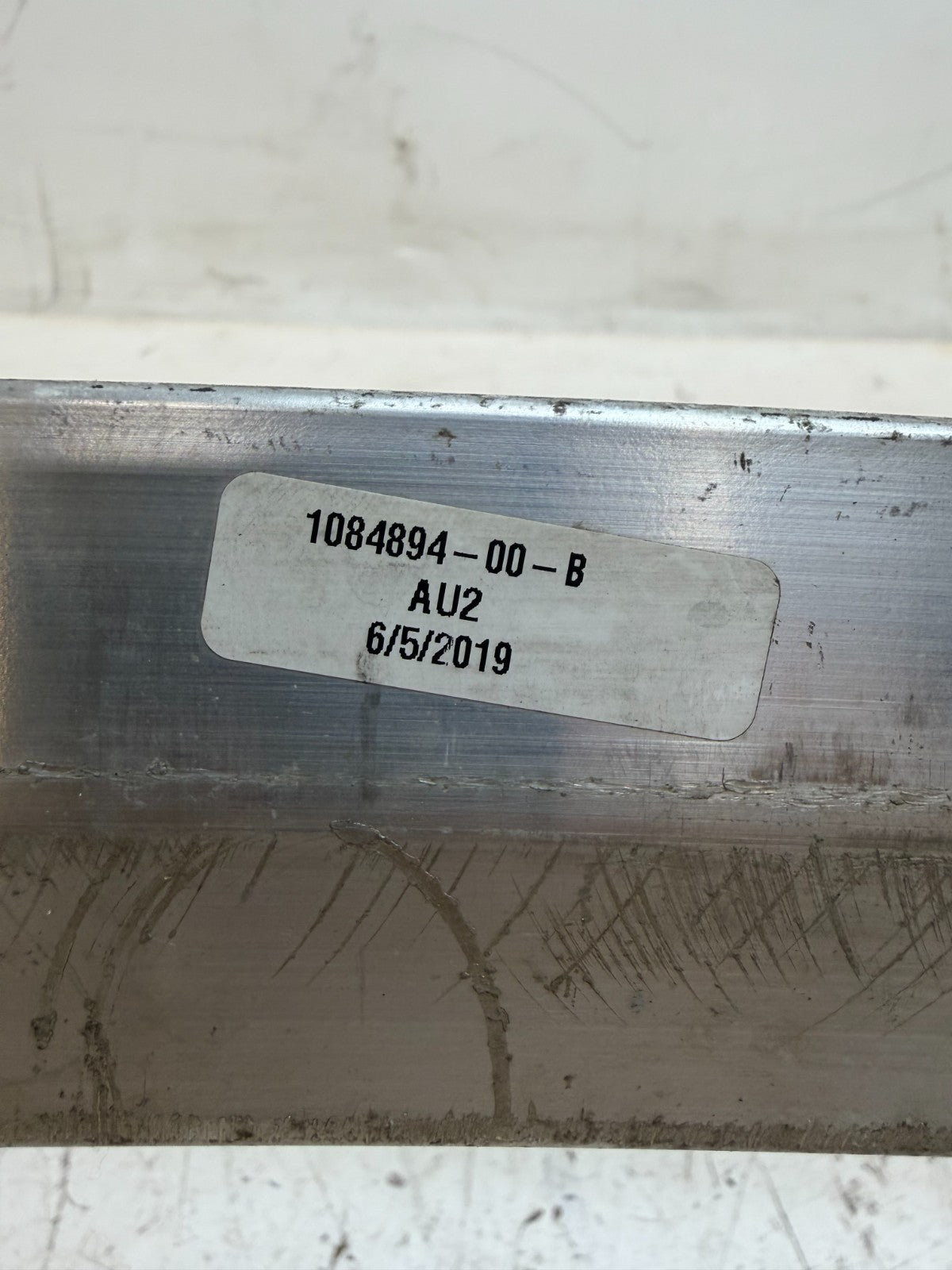2017-2023 Tesla Model 3 Front Bumper Impact Reinforcement Bar OEM 1084894-00-B