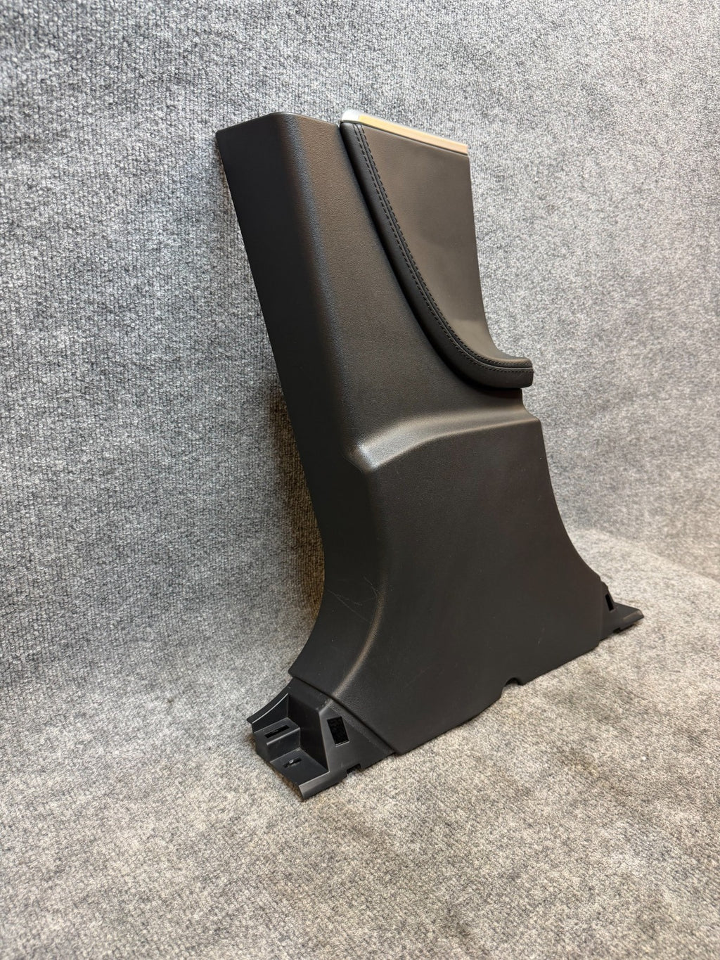 12-15 Tesla Model S Driver Side Lower Center B-Pillar Trim Panel 1002523-08-C