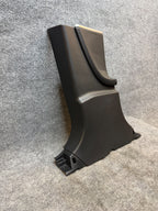 12-15 Tesla Model S Driver Side Lower Center B-Pillar Trim Panel 1002523-08-C