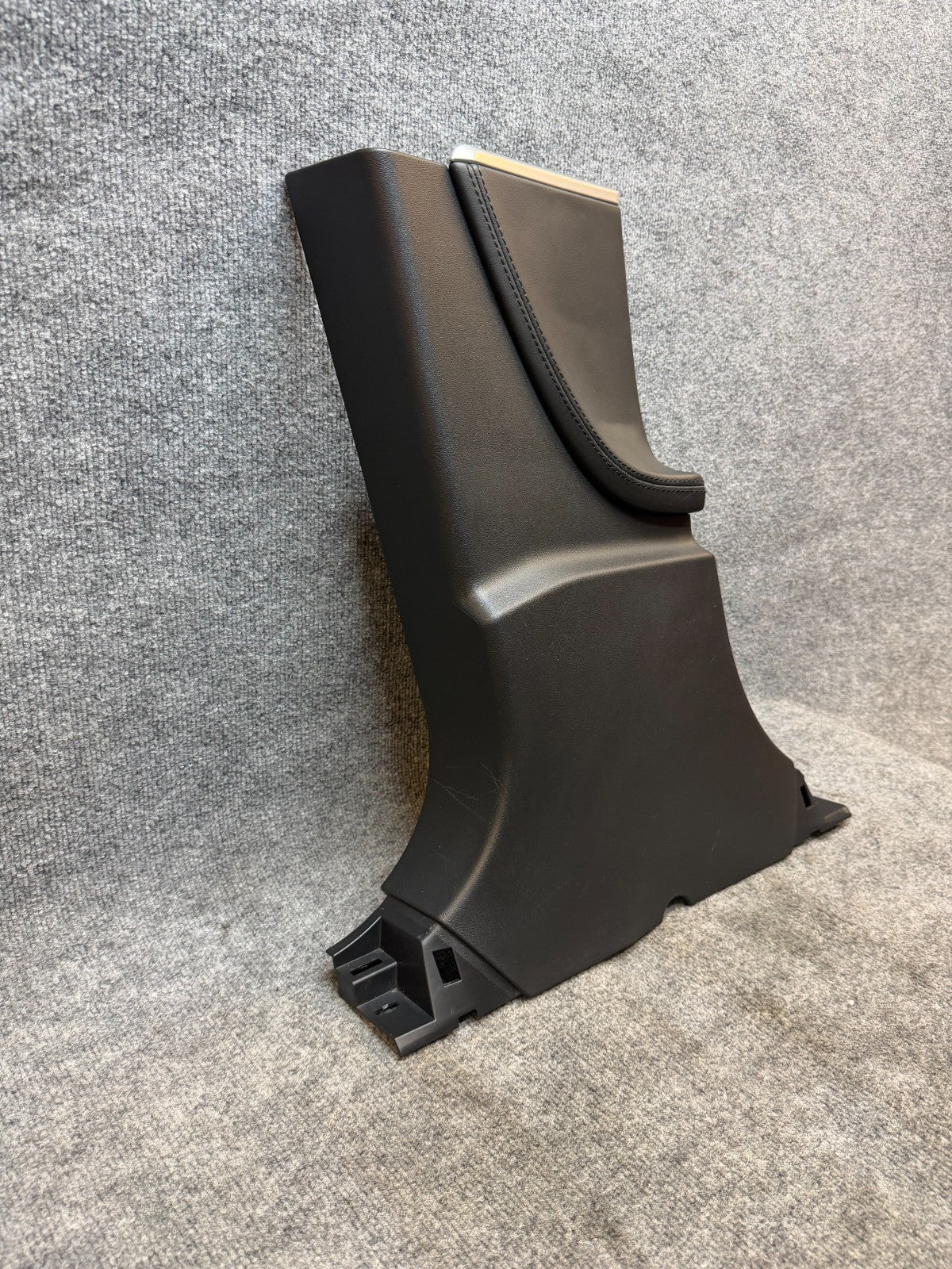 12-15 Tesla Model S Driver Side Lower Center B-Pillar Trim Panel 1002523-08-C