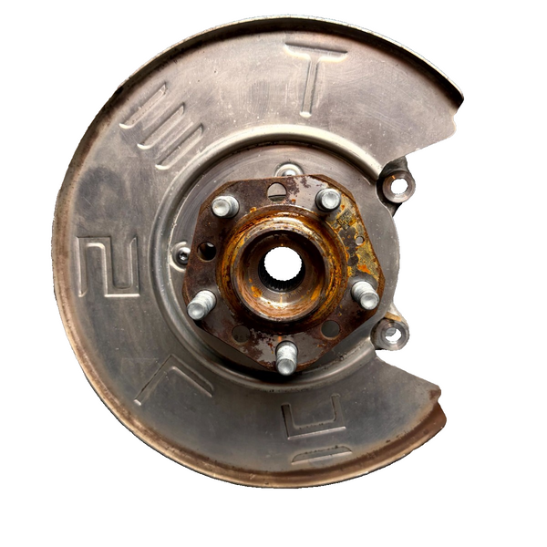 17-23 TESLA MODEL 3 REAR RIGHT SIDE SPINDLE KNUCKLE WHEEL HUB OEM, 104441600F