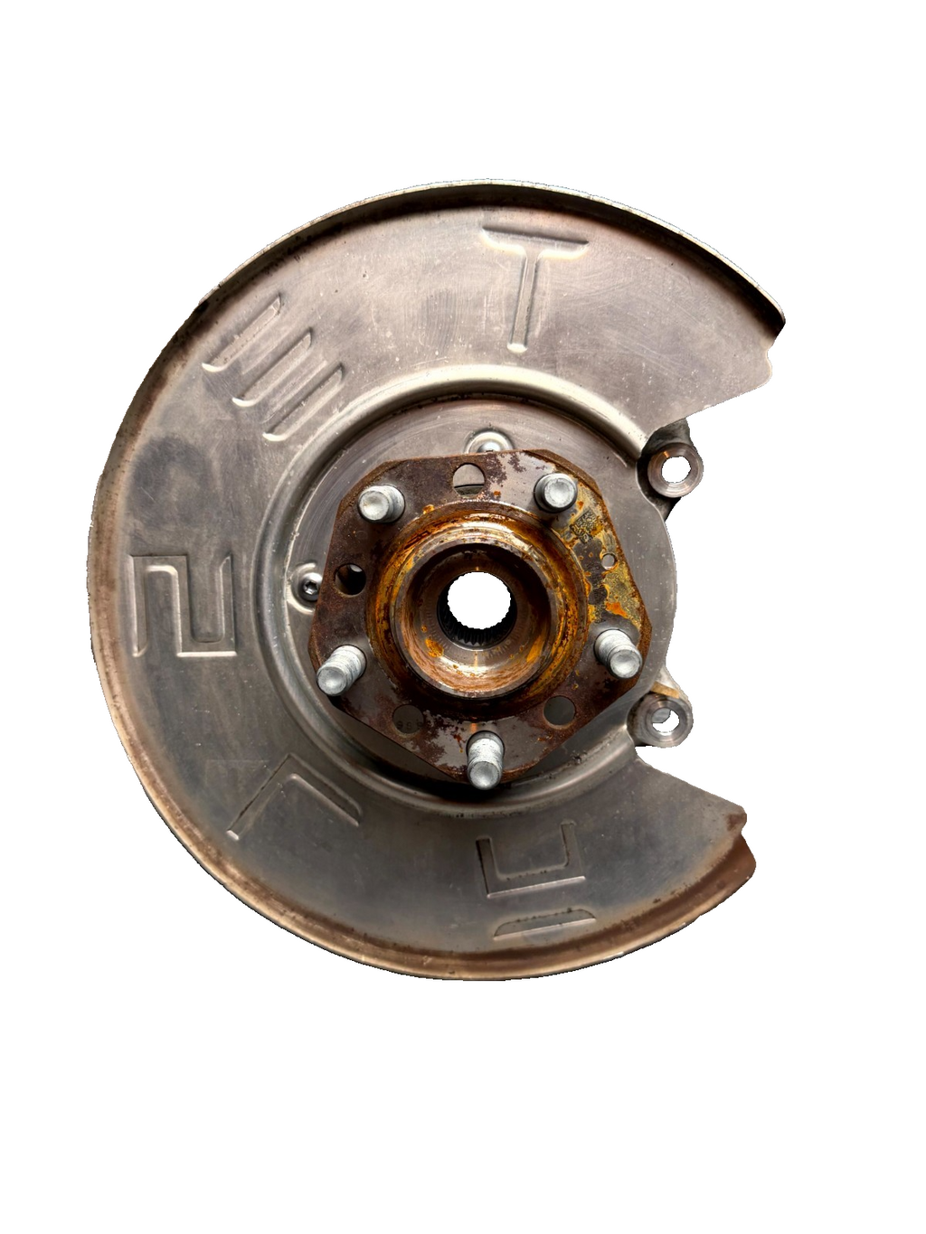 ♦️17-23 TESLA MODEL 3 REAR RIGHT SIDE SPINDLE KNUCKLE WHEEL HUB OEM, 104441600F