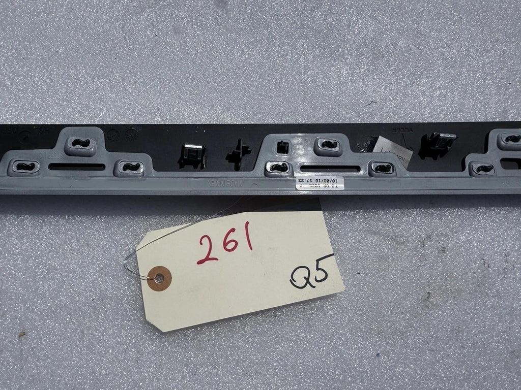 ♦️16-20 TESLA MODEL X REAR LEFT DOOR TRIM MOLDING ASH COVER OEM, 1035826-22-B