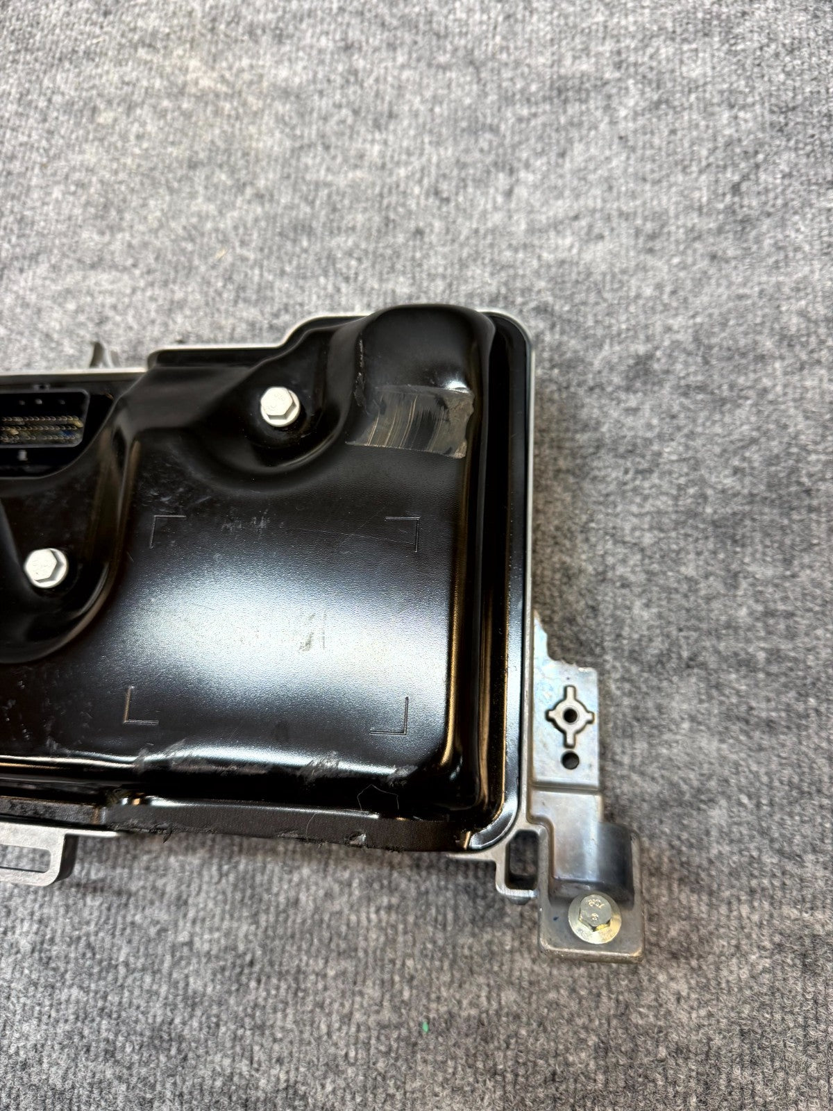 2020-2024 TESLA MODEL Y FRONT BODY COMPUTER CONTROL MODULE COVER OEM, 1497327-00