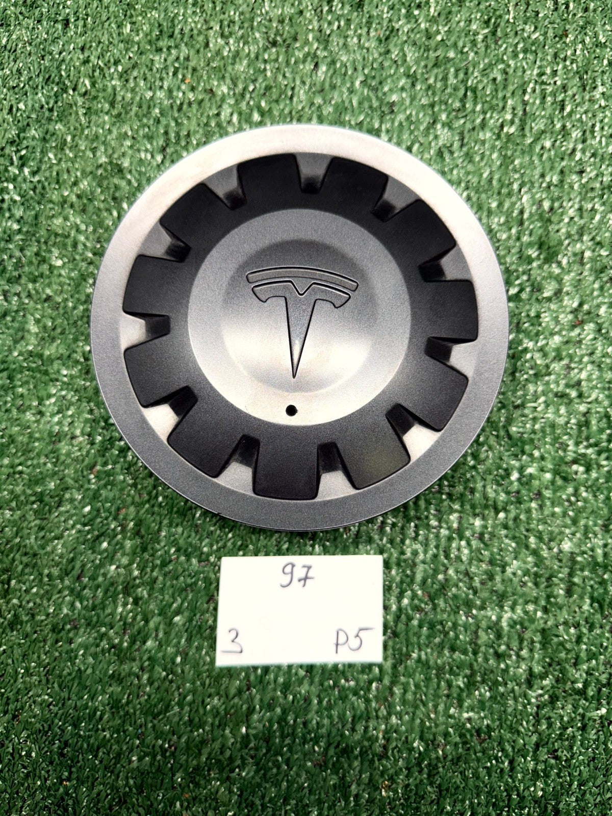 ♦️2017 - 2023 TESLA MODEL 3 UBERTURBINE WHEEL CENTER CAP OEM, 1188236-00-A