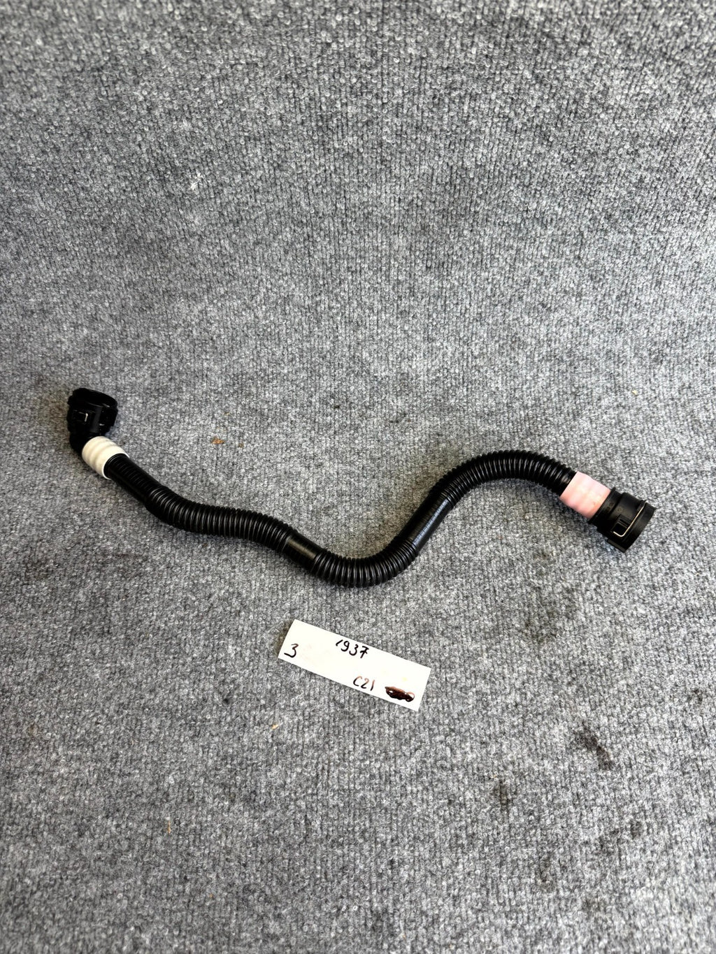 2017 - 2023 TESLA MODEL 3 COOLING SYSTEM INVERTER HOSES OEM, 1077594-00-C