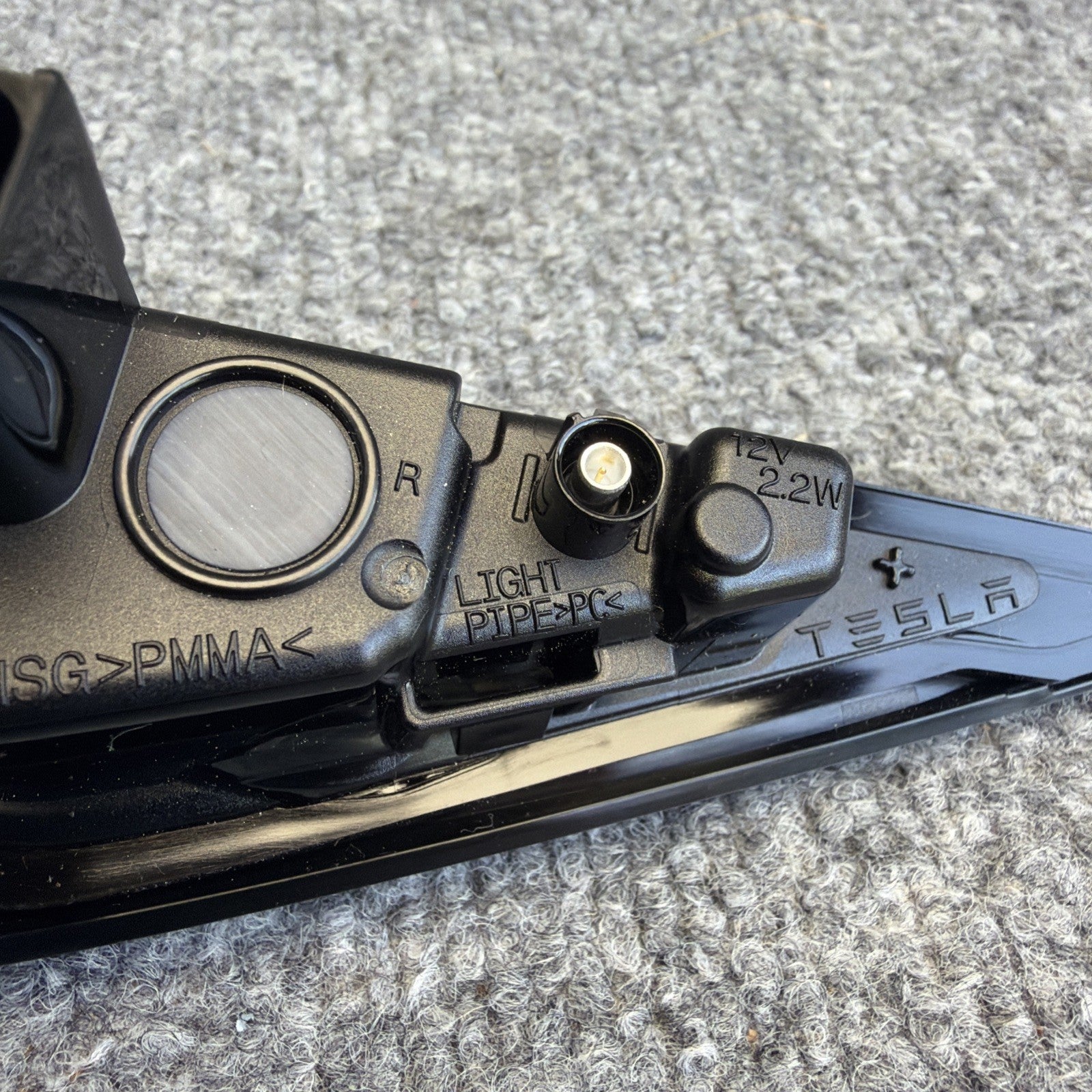 2020-2024 TESLA MODEL Y RIGHT SIDE REPEATER TURN SIGNAL CAMERA OEM, 1495865-20-G