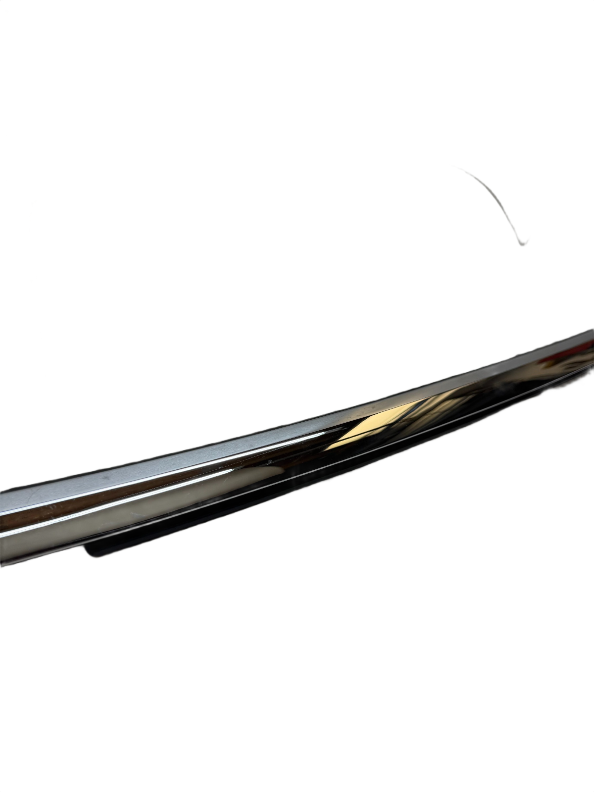 2012-20 Tesla Model S Front Right Passenger Side Door Outer Belt Molding Chrome
