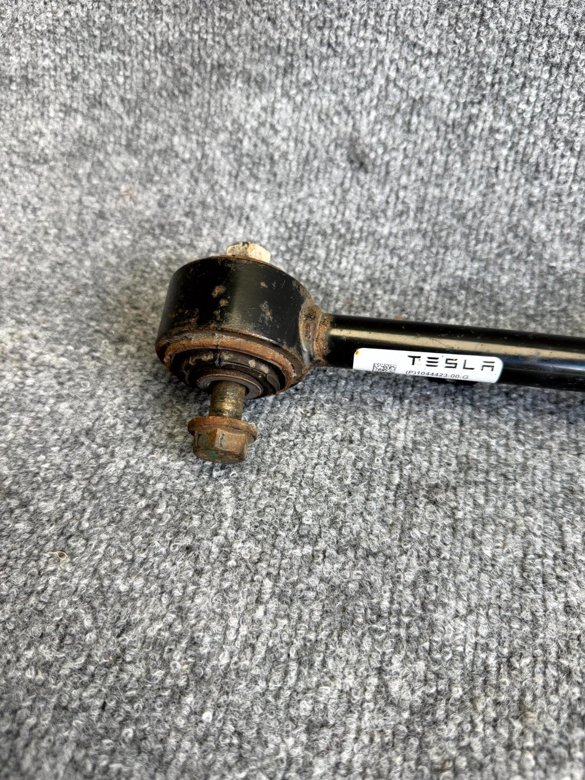 2017 – 2023 TESLA MODEL 3 REAR LEFT OR RIGHT UPPER CONTROL ARM OEM, 1044423-00-G