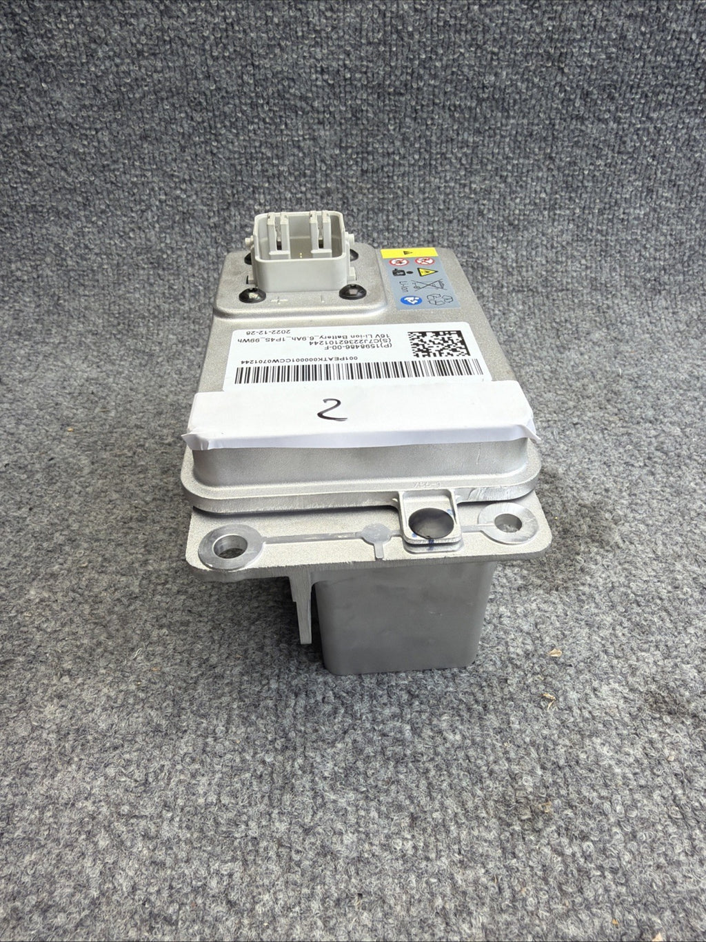 2017-2025 Tesla Model 3 Y S X 16V Li Ion Battery Assembly 1598486-00-F