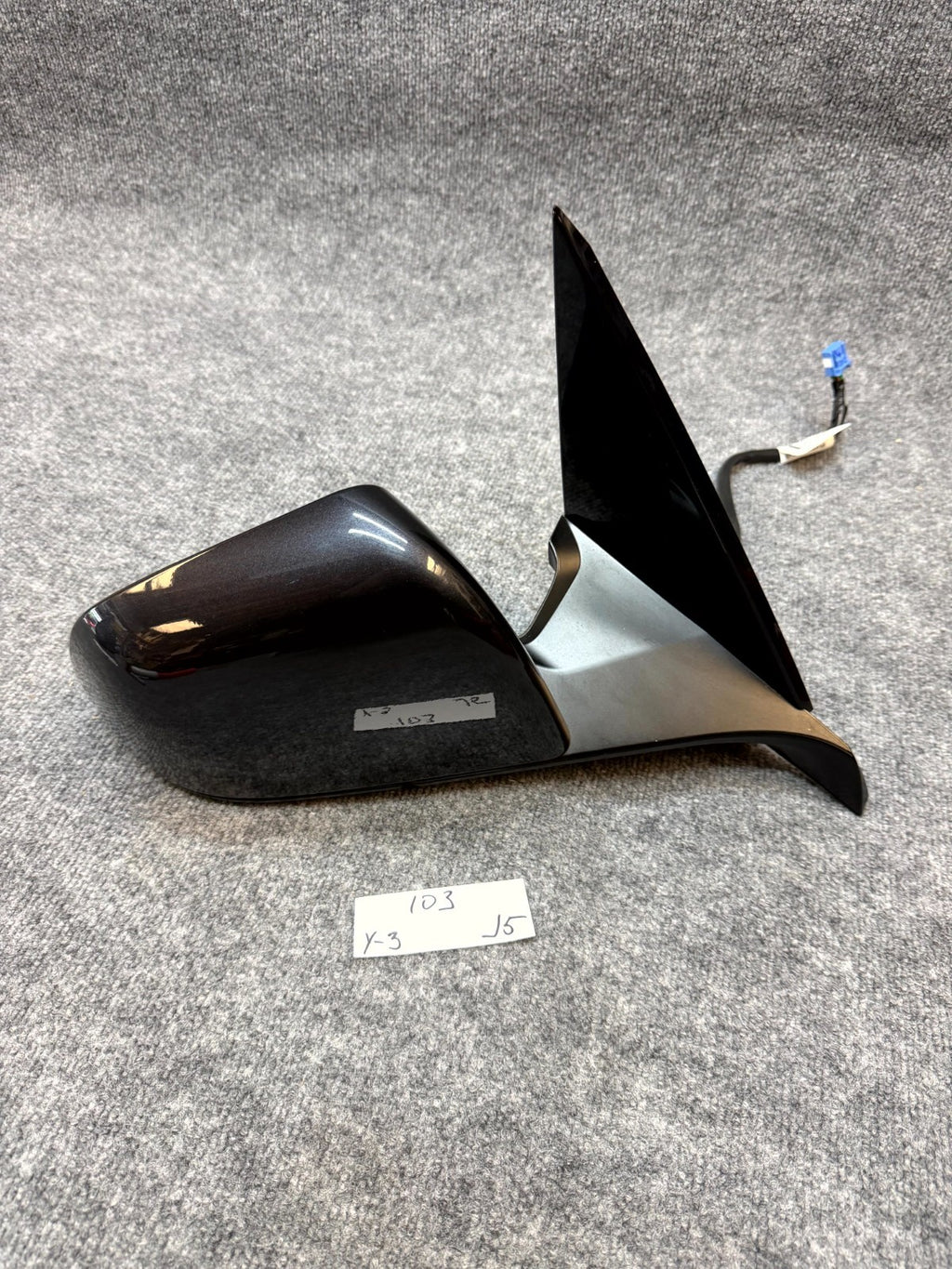 2021 - 2024 TESLA MODEL  Y FRONT RIGHT SIDE DOOR MIRROR OEM, 1594112-00-D
