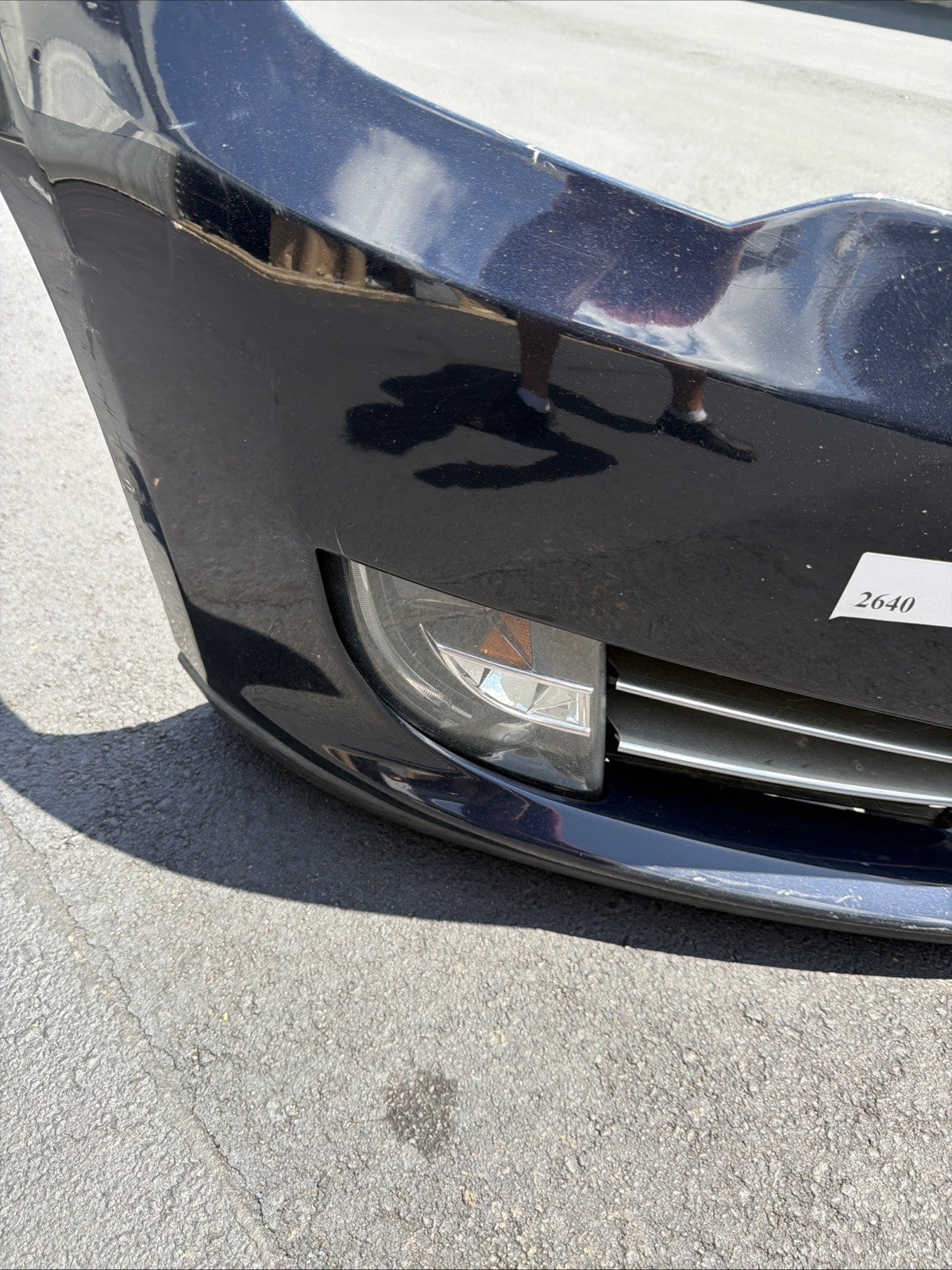 2012-2015 Tesla Model S Front Bumper Cover Panel Assembly 6005889-00-F OEM