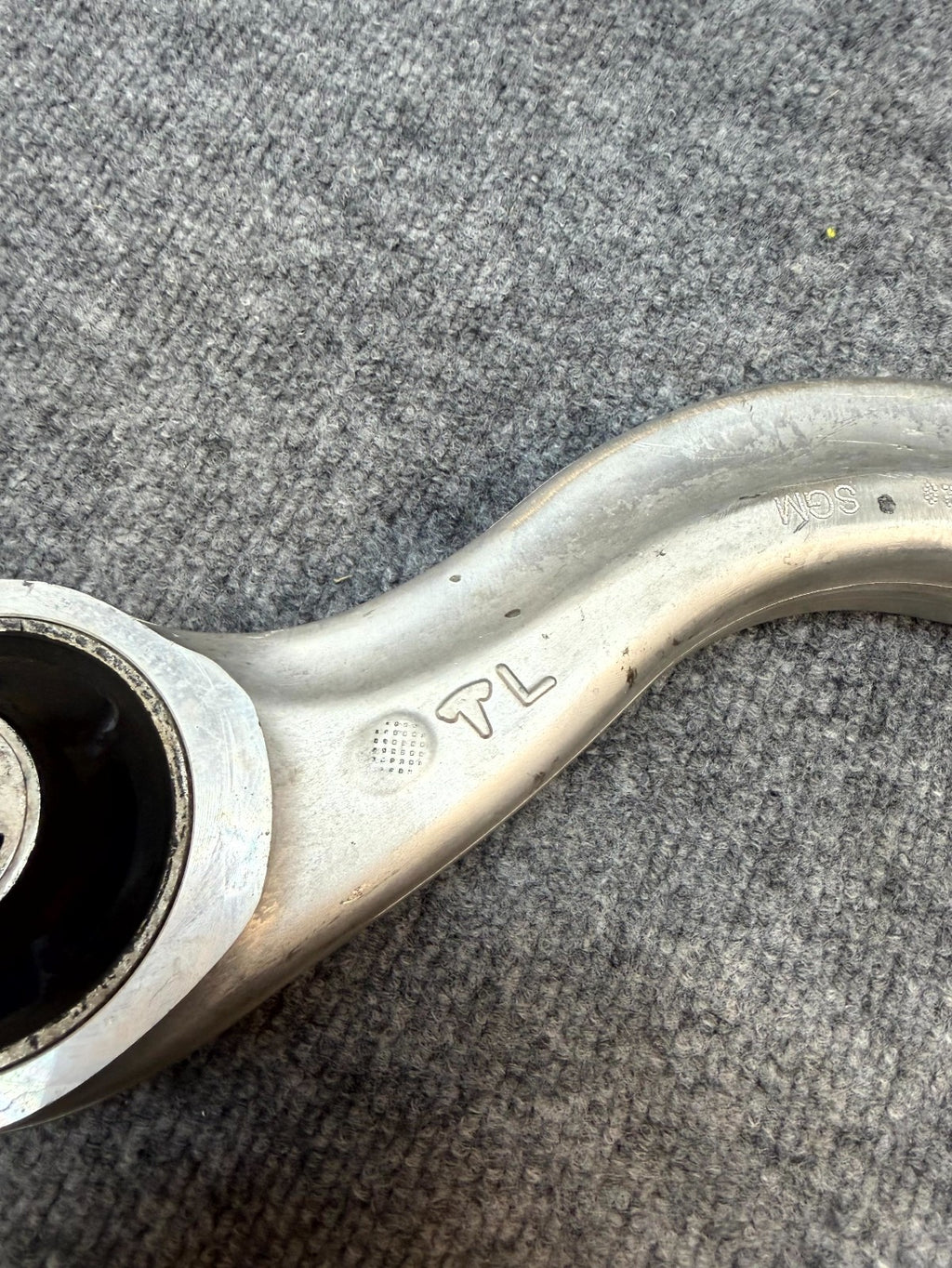 2017 - 2024 TESLA MODEL 3 Y FRONT LEFT SIDE LOWER CONTROL ARM OEM, 1044354-00-A