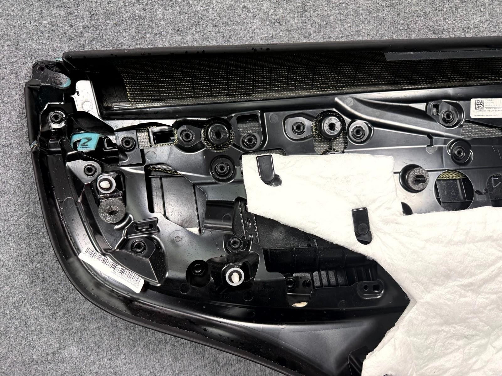 2016-2020 Tesla Model X Rear Right Side Interior Door Panel OEM, 1058004-21-K