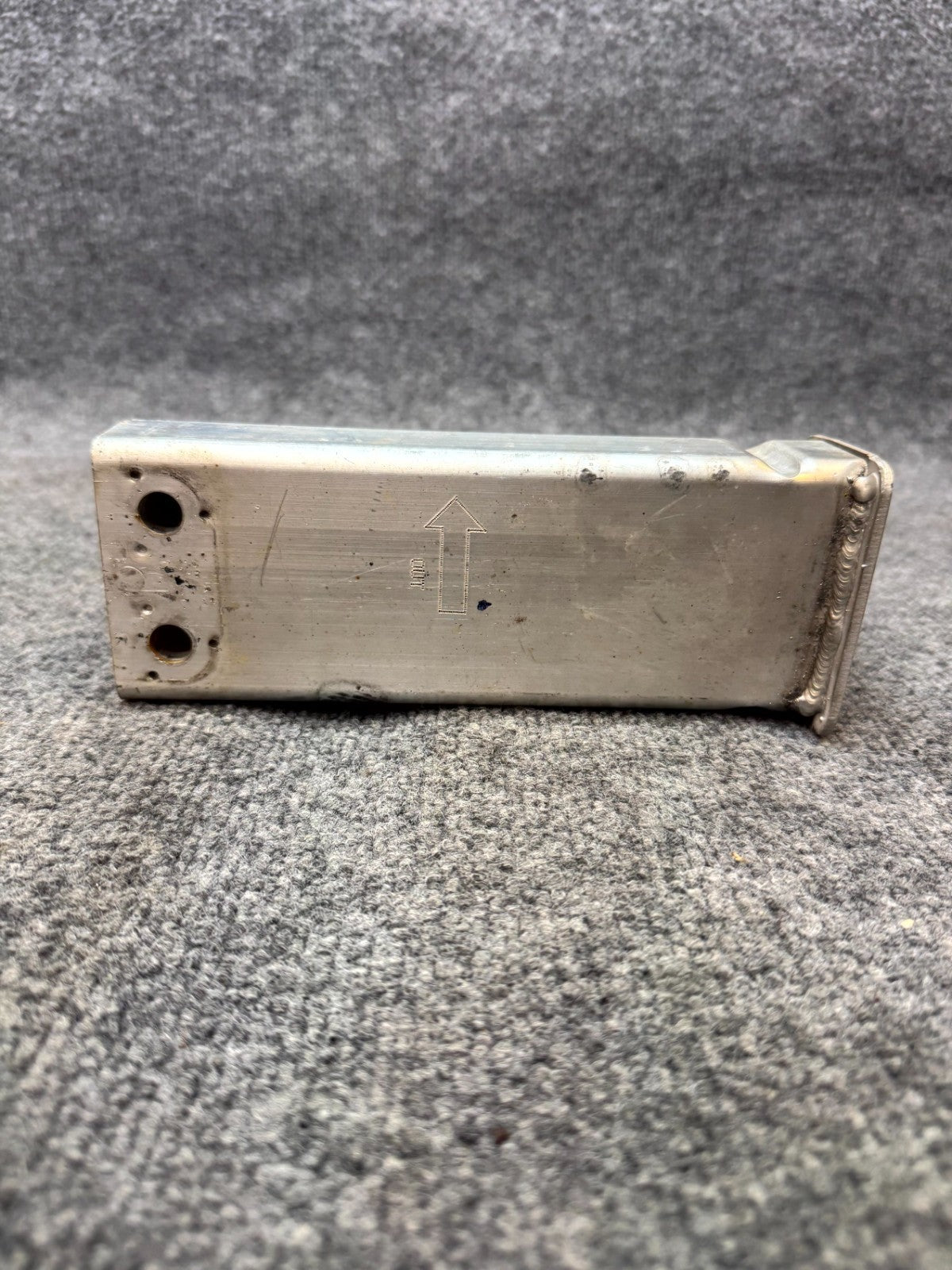 2017–2023 TESLA MODEL 3 FRONT LEFT/RIGHT REINFORCEMENT CRASH CAN OEM, 110919300C