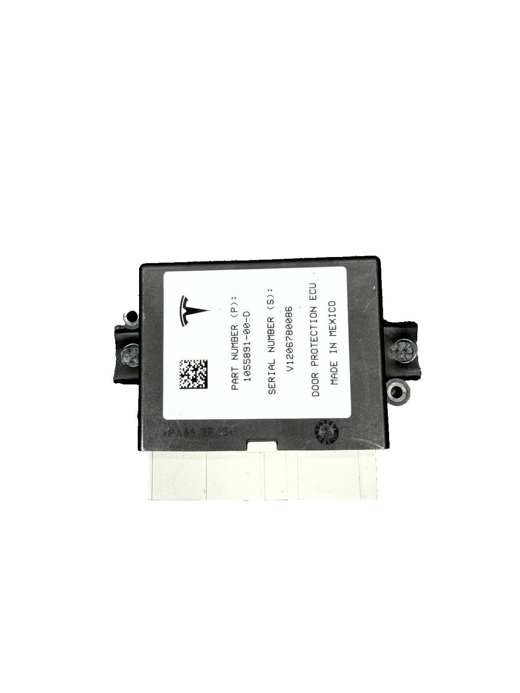 16-23 Tesla Model X Rear Left Door Ultrasonic Control Module Unit OEM,105589100D