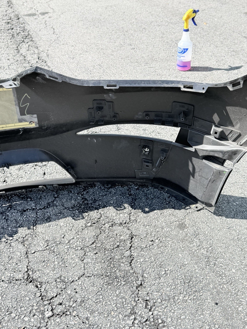 2022-2025 Tesla Model X Front Bumper Cover OEM Sensor Type Black