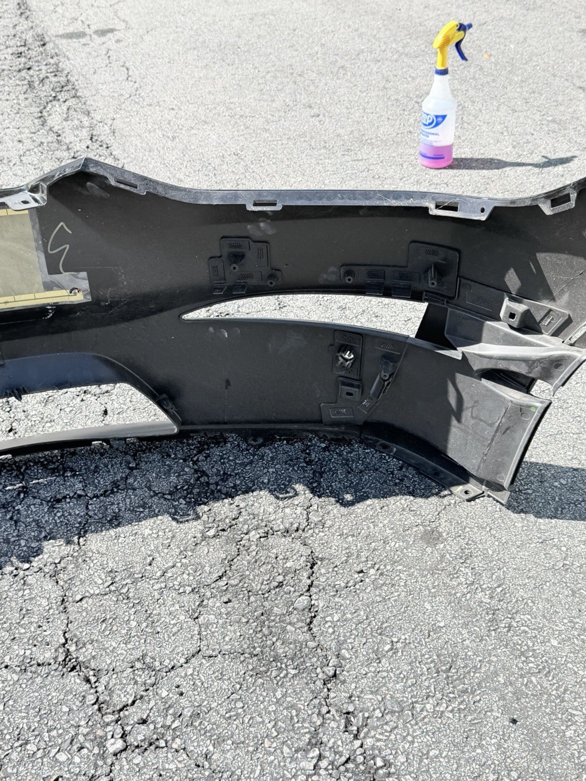 2022-2025 Tesla Model X Front Bumper Cover OEM Sensor Type Black
