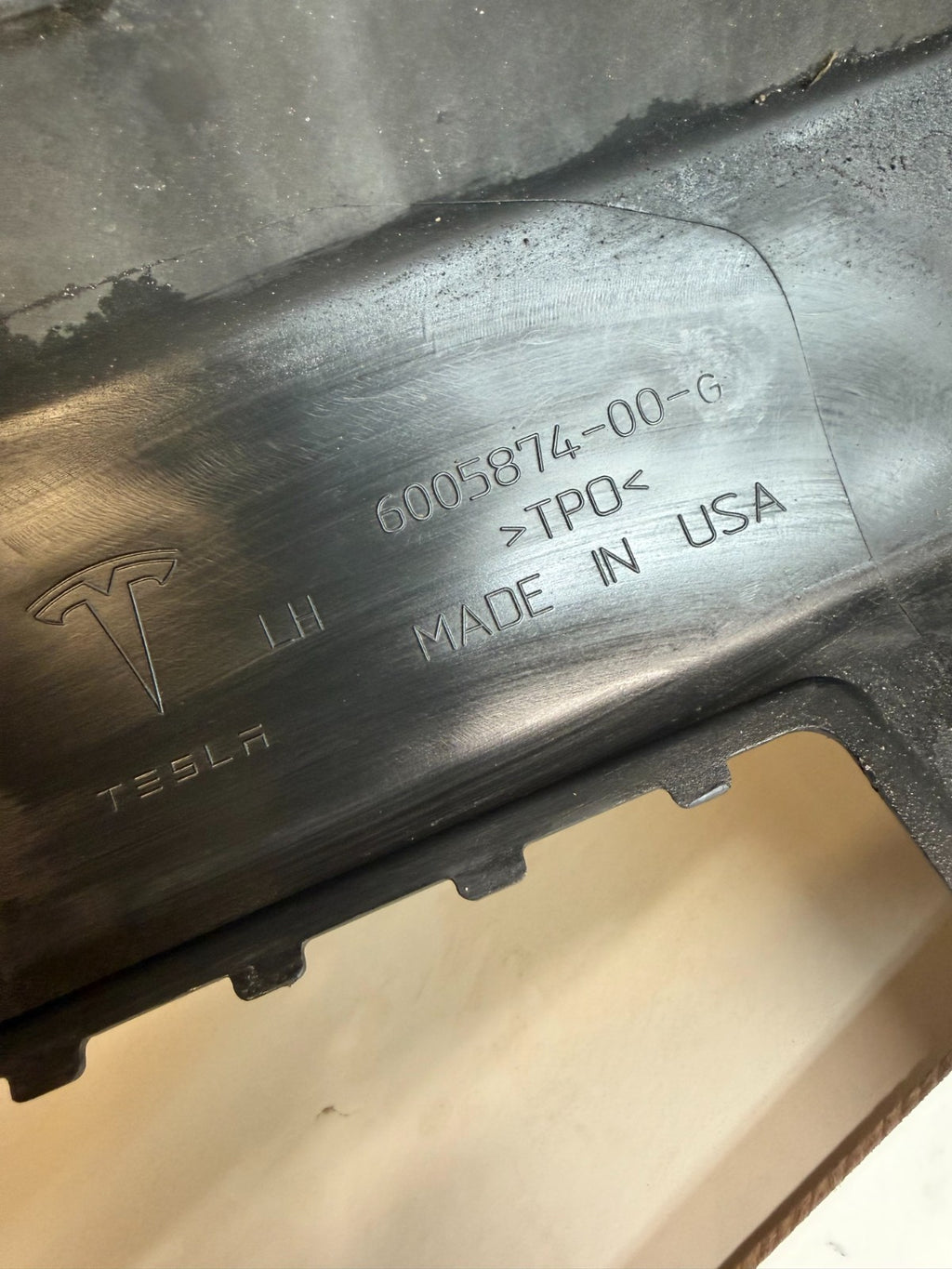 2012-2020 Tesla Model S Skirt Rocker Molding Sill Panel Left LH 6005874-00-G