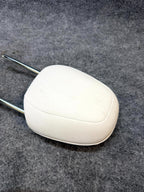 2017 - 2024 TESLA MODEL Y/3 FRONT LEFT OR RIGHT HEADREST WHITE OEM, 1623801-00-A