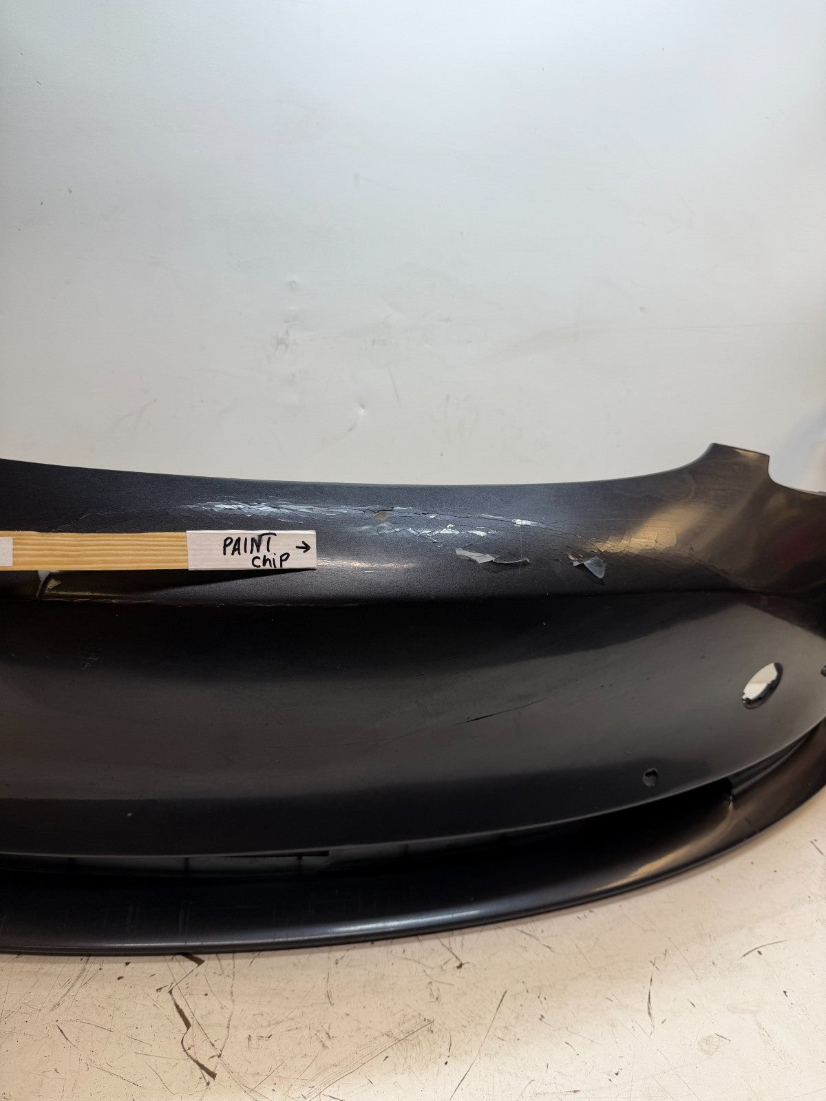 2017-2023 Tesla Model 3 Front Bumper Cover Panel w/o Park Sensor Hole Assembly