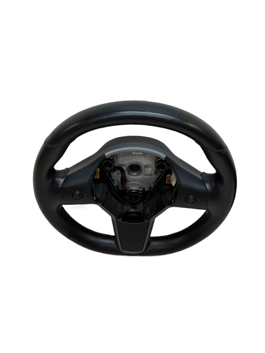 2017-23 Tesla Model 3 Y Steering Wheel Black Leather with Switches 1105324-00-J