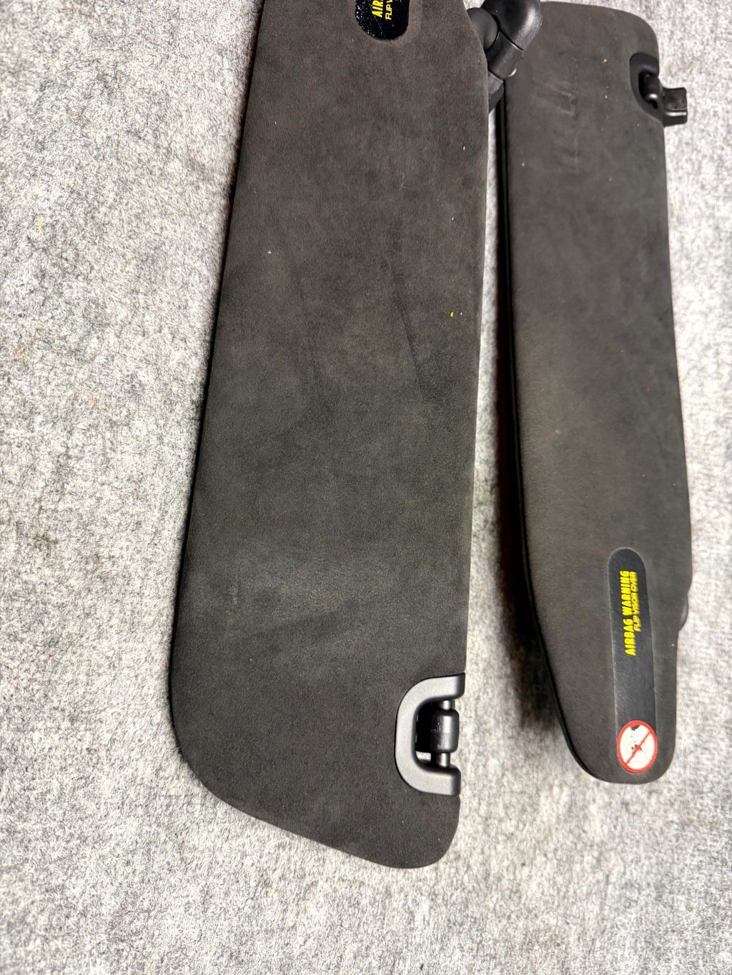 ♦️2017 - 2023 TESLA MODEL S FRONT RIGHT & LEFT SIDE SUN VISOR OEM, 1050619-02-A