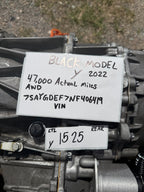 2022 Tesla Model Y Rear Drive Unit Motor Subframe Suspension Complete