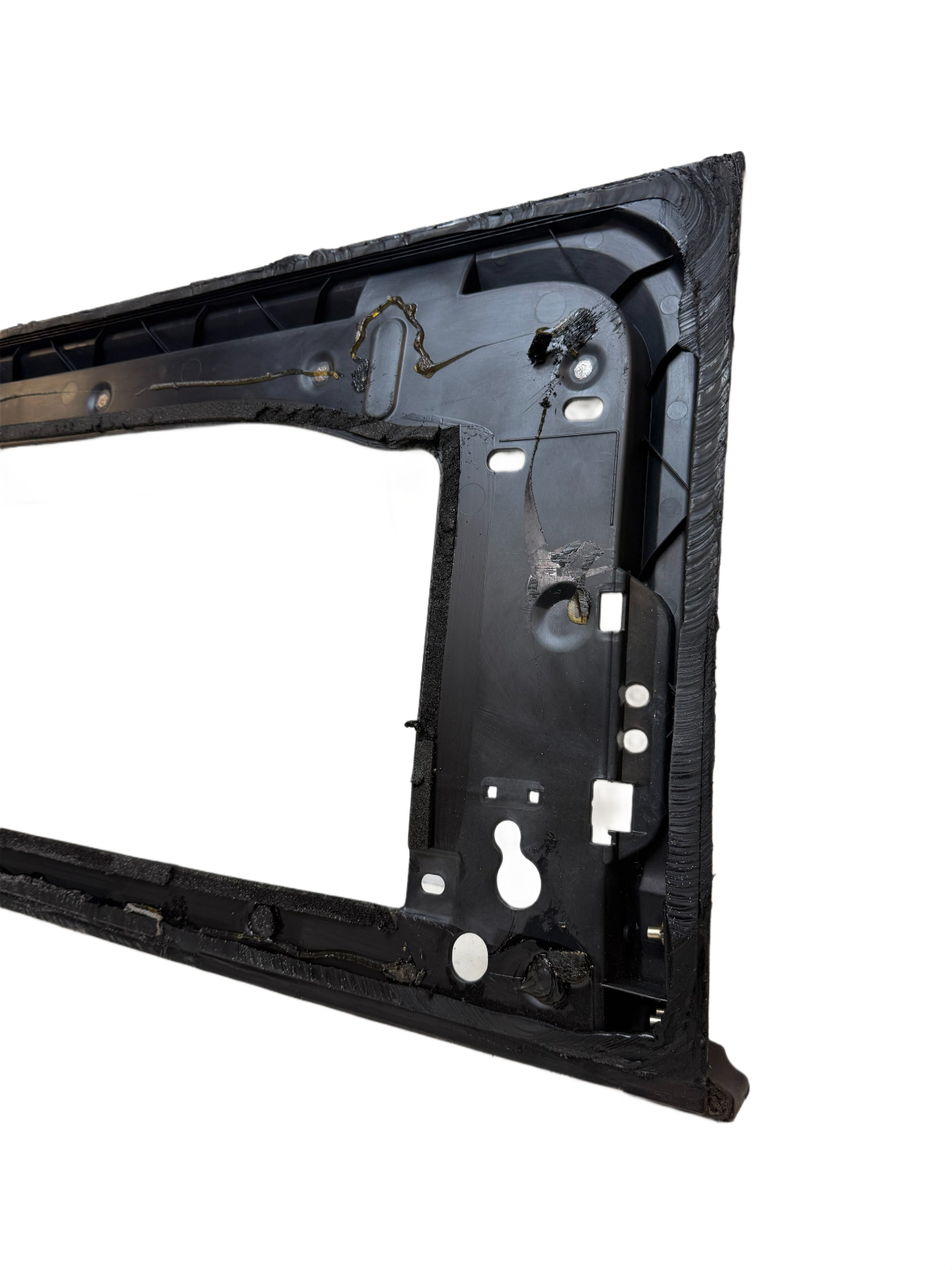 2016 - 2020 Tesla Model X Rear Right Side Door Roof Glass Frame 1034903-00-F