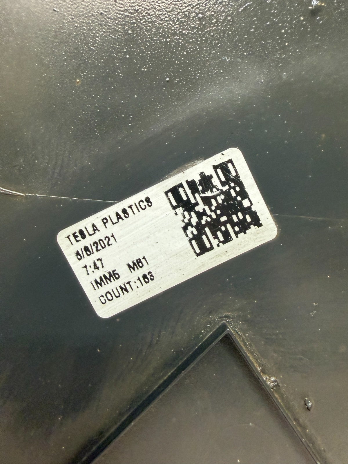 2021-2023 Tesla Model 3 M3 Rear Bumper Under Body Splash Shield Cover OEM