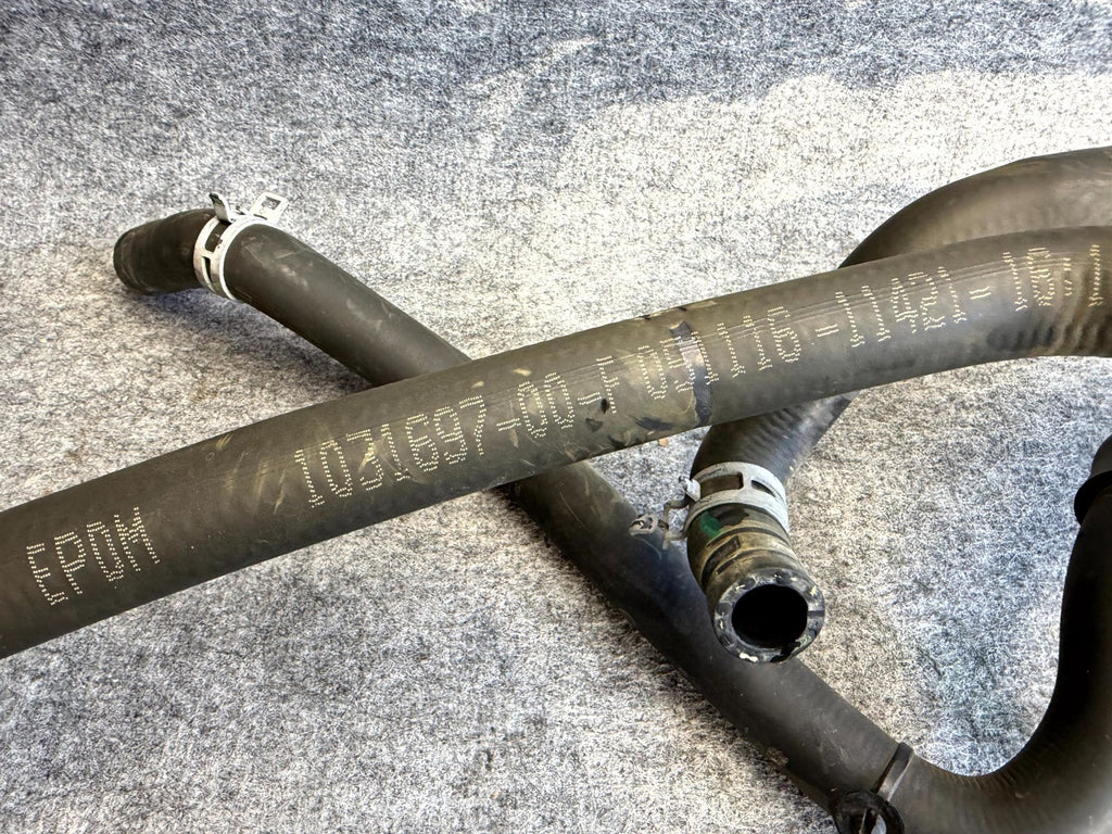 ♦️2012 - 2020 TESLA MODEL S FRONT DRIVE UNIT COOLANT HOSE TUBE OEM, 1031697-00-F